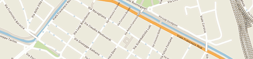 Mappa della impresa sema srl a FIRENZE