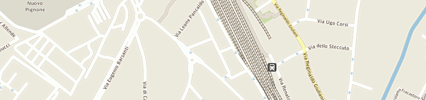 Mappa della impresa basis plant services srl a FIRENZE
