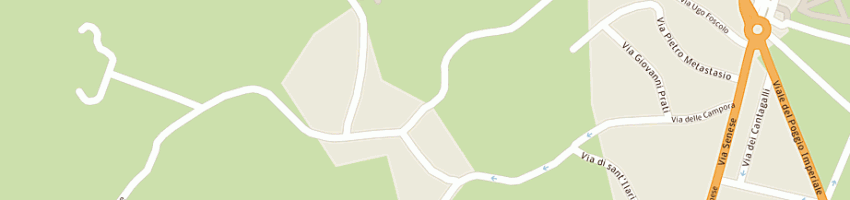 Mappa della impresa villa dei pini srl a FIRENZE