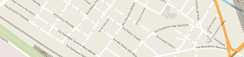 Mappa della impresa la corte di campo di marte srl a FIRENZE