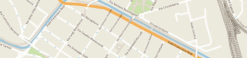 Mappa della impresa pacciani fabio a FIRENZE