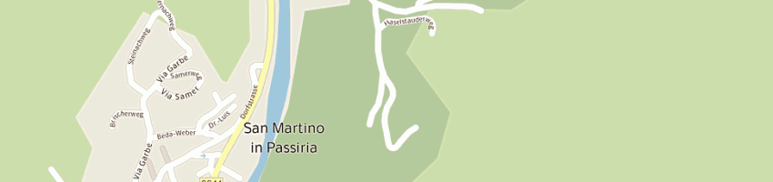 Mappa della impresa schiefer martin a SAN LEONARDO IN PASSIRIA