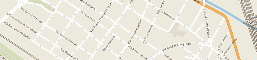 Mappa della impresa pastorini danilo a FIRENZE