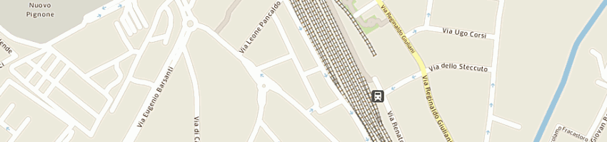 Mappa della impresa upaf centro studi spa a FIRENZE