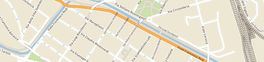 Mappa della impresa ciabilli srl a FIRENZE