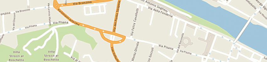 Mappa della impresa giachetti mauro a FIRENZE