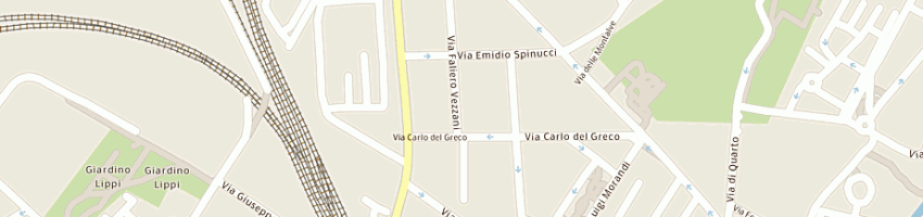 Mappa della impresa circolo ricreativo dipendenti istituto chimico farmaceutico militare a FIRENZE