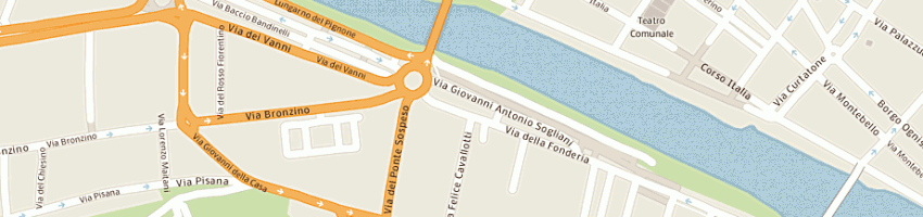 Mappa della impresa studio cappelli snc di luca cappelli e licia papini a FIRENZE