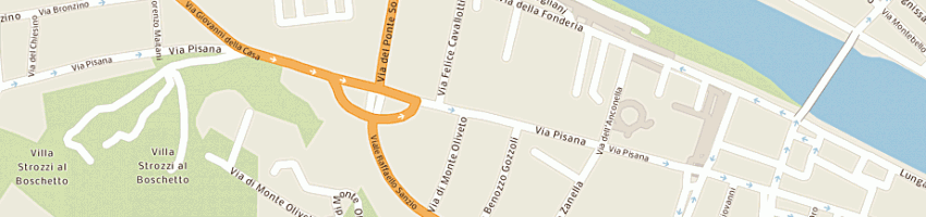Mappa della impresa chocolat srl a FIRENZE