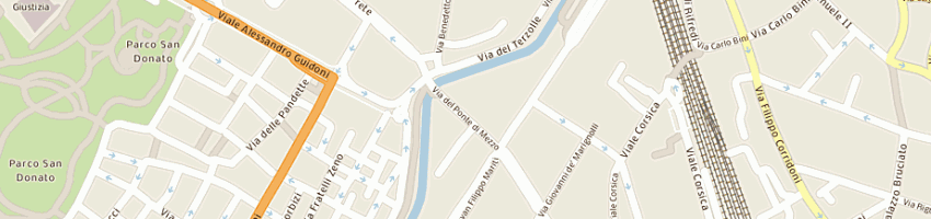 Mappa della impresa euroservice snc di meli ragaglini tarchi a FIRENZE