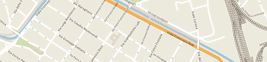Mappa della impresa due piu' a FIRENZE