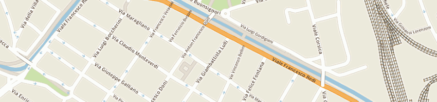 Mappa della impresa vlamm eta srl a FIRENZE