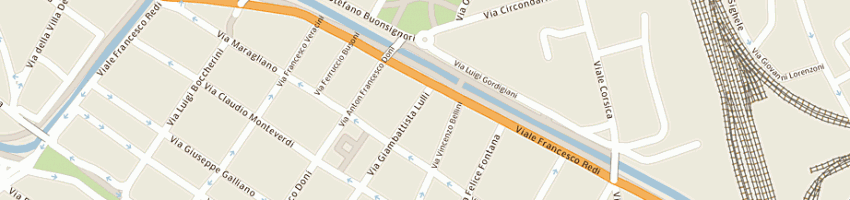 Mappa della impresa excelsior autonoleggio srl a FIRENZE