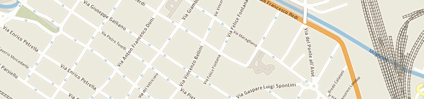 Mappa della impresa spazio rs di riccardo stefano picchiani e c sas a FIRENZE