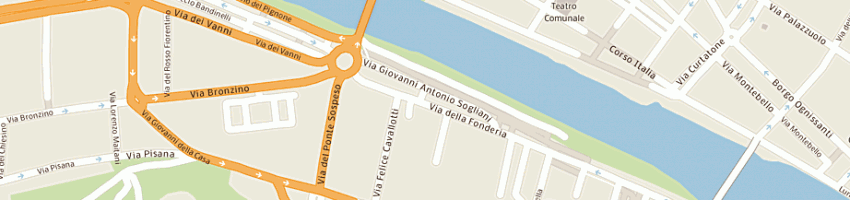 Mappa della impresa termoexpress (snc) a FIRENZE