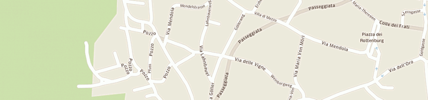 Mappa della impresa pensione brunnenhof a CALDARO SULLA STRADA DEL VINO