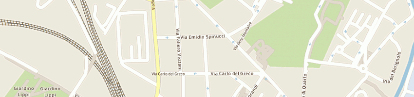 Mappa della impresa pf lab a FIRENZE