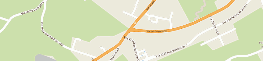 Mappa della impresa bar il poggio a FIRENZE