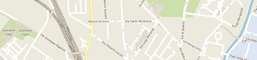 Mappa della impresa valigeria fiorentina a FIRENZE