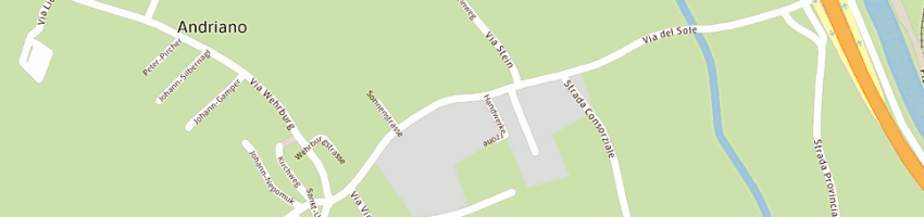 Mappa della impresa unterkircher bernhard sas a ANDRIANO