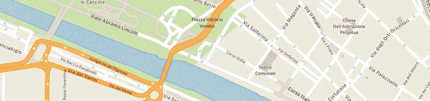Mappa della impresa cavip di quirino caselli e c sas a FIRENZE