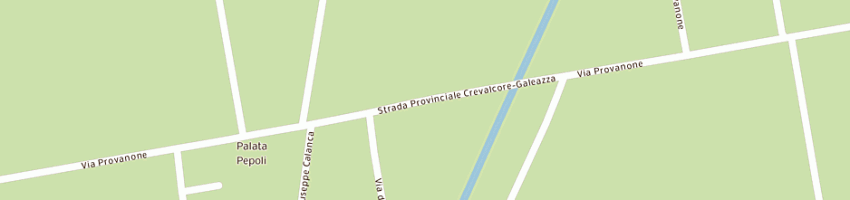 Mappa della impresa euromast srl a CREVALCORE