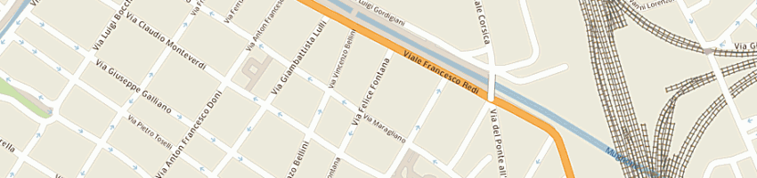 Mappa della impresa effeservice sas a FIRENZE
