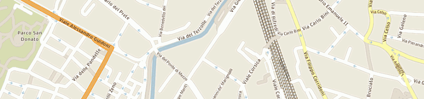 Mappa della impresa parrucchiere vito del re a FIRENZE