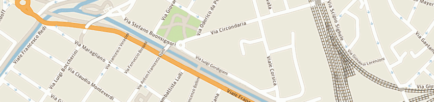 Mappa della impresa pieraccini dr giorgio e c sas a FIRENZE