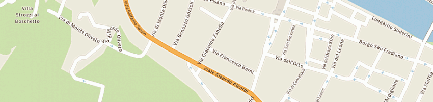 Mappa della impresa mariani e albanese snc a FIRENZE