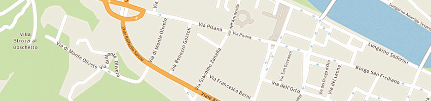 Mappa della impresa pini mauro a FIRENZE
