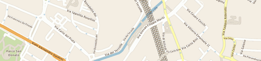 Mappa della impresa galli progetti sas a FIRENZE