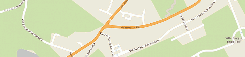 Mappa della impresa banca cr firenze filiale n 20 a FIRENZE
