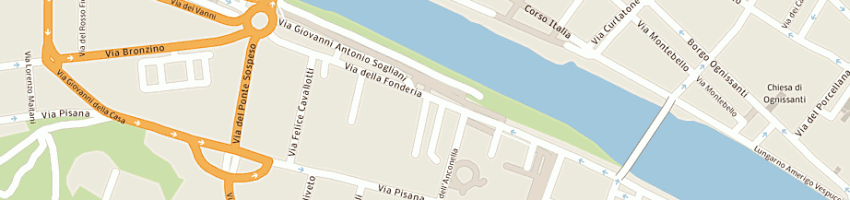 Mappa della impresa flli ciulli di ciulli cristiano a FIRENZE