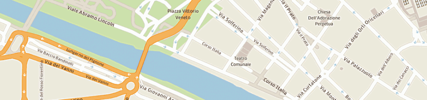 Mappa della impresa hotel kraft gestione atessa srl a FIRENZE