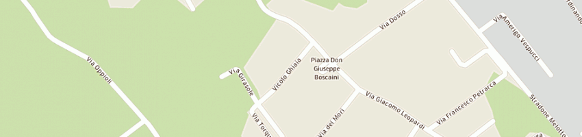 Mappa della impresa pasquini fratelli a CEREA
