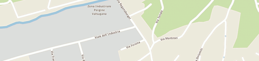 Mappa della impresa bernardi giulio e c (snc) a PERGINE VALSUGANA