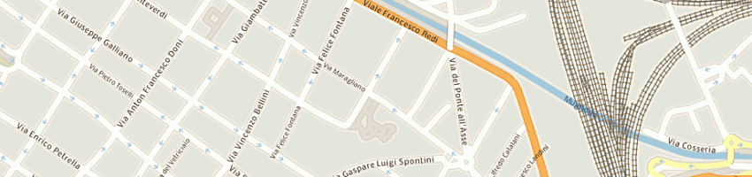 Mappa della impresa fergal (srl) a FIRENZE