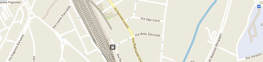 Mappa della impresa giuliani e costantini a FIRENZE