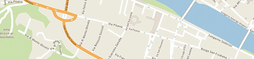 Mappa della impresa blue moon a FIRENZE