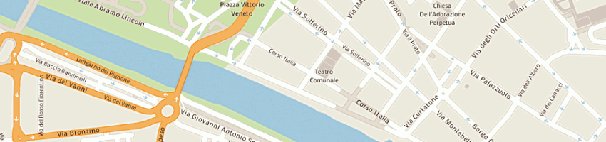 Mappa della impresa istituto di estetica femminile di tani n e c snc a FIRENZE