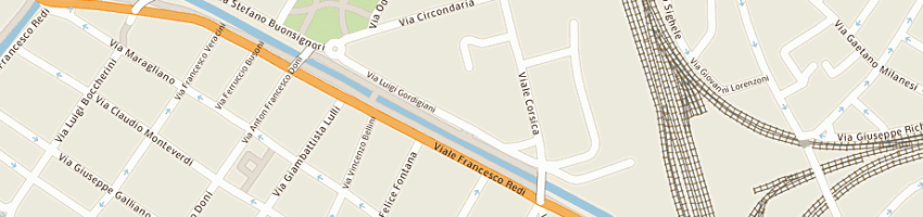 Mappa della impresa metal plast service srl a FIRENZE