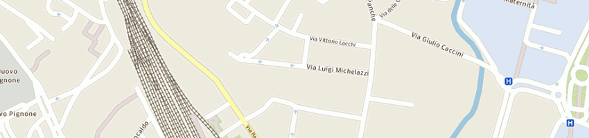 Mappa della impresa tempestini vania a FIRENZE