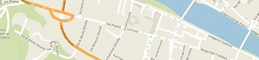 Mappa della impresa nesi cecilia a FIRENZE