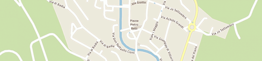 Mappa della impresa castella massimo a BARBERINO DI MUGELLO