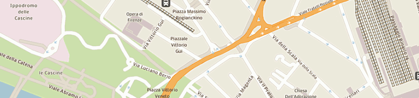 Mappa della impresa dopolavoro ferroviario di firenze a FIRENZE