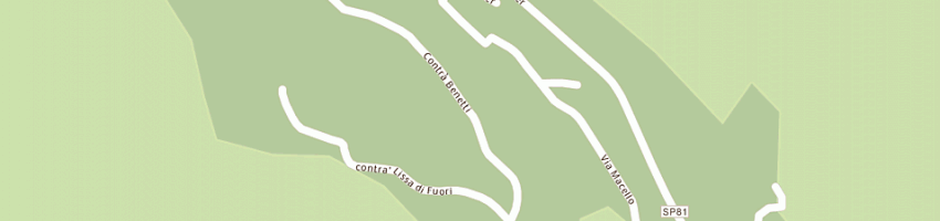 Mappa della impresa cervo giuseppe a POSINA