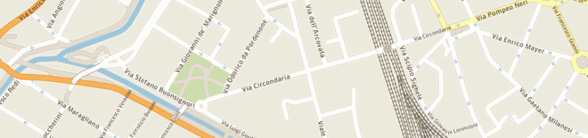Mappa della impresa edicola cesarini e c sas a FIRENZE