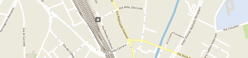 Mappa della impresa console station snc a FIRENZE