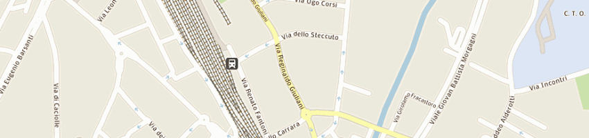 Mappa della impresa carcasci laura agenzia pratiche automobilistiche a FIRENZE